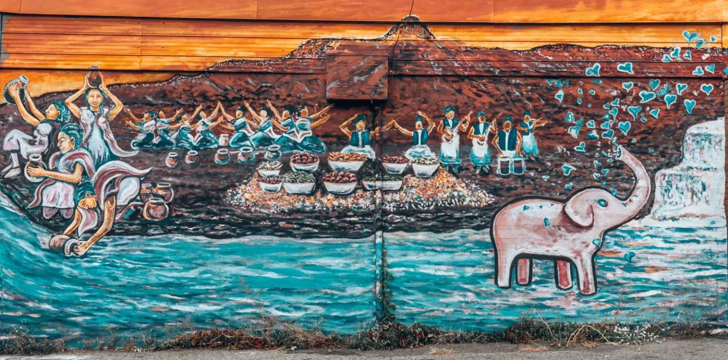 Kamloops, BC back alley murals