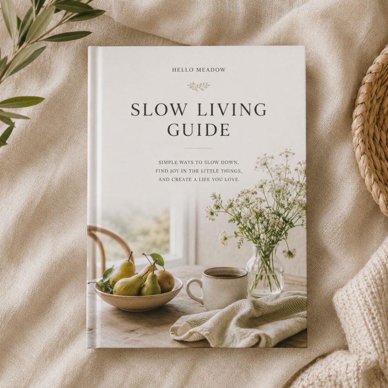 The Slow Living Guide